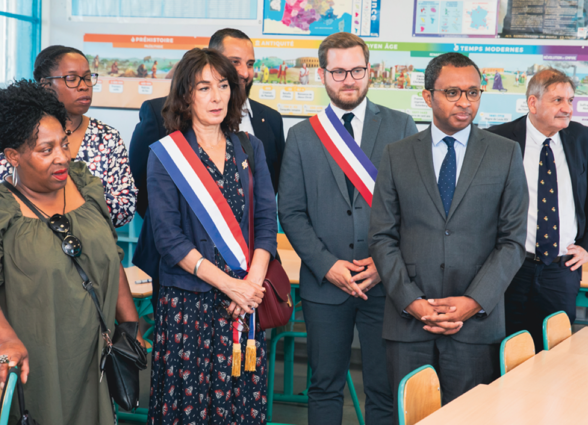 Le Ministre de l’Education nationale en visite à Dugny | Dugny