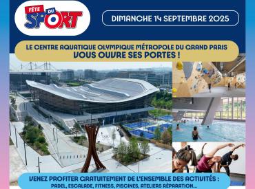 Fête du Sport dimanche 14 septembre