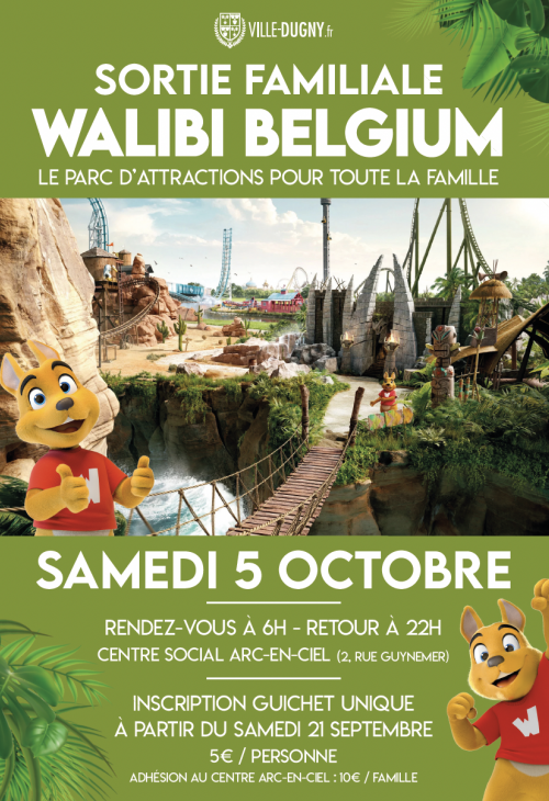 Sortie Familiale à Walibi Belgium