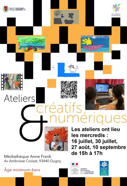 ateliers créatifs et numériques