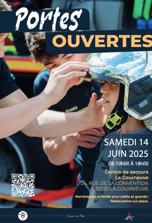 Journée portes ouvertes centre de secours La Courneuve
