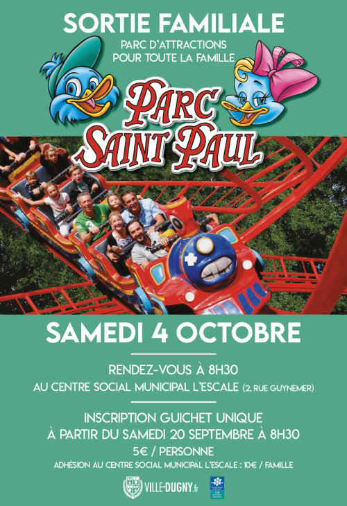 sortie parc saint paul