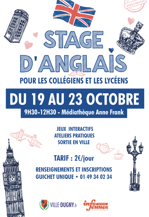 stage anglais