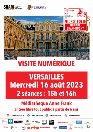 visite numérique VERSAILLES