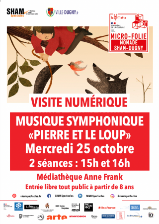 visite numérique pierre et le loup