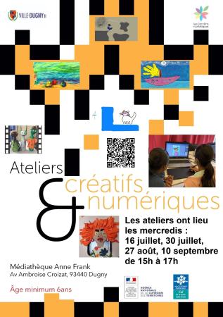 ateliers créatifs et numériques