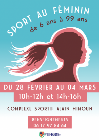 Affiche "Sport au féminin"