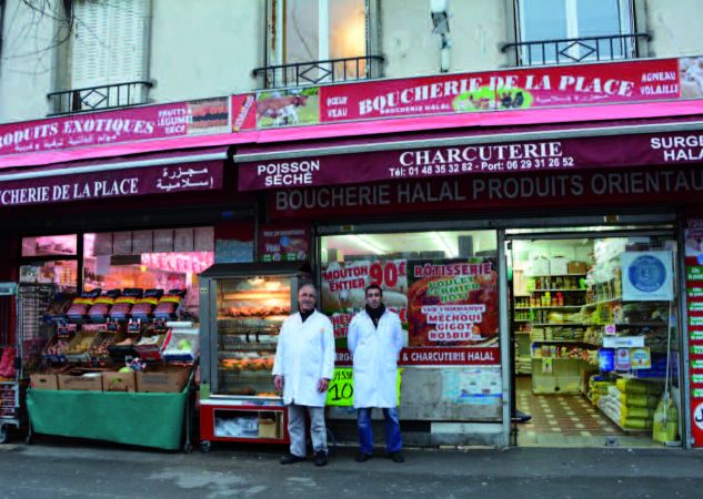 Boucherie hallal de la place