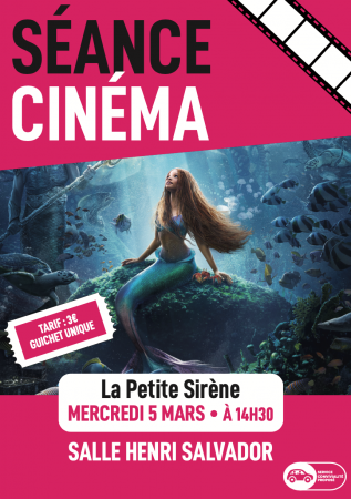 Séance de Cinéma : La petite sirène