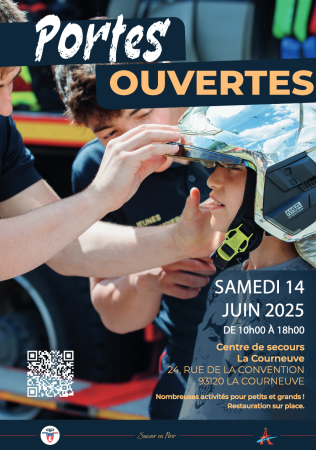 Journée portes ouvertes centre de secours La Courneuve