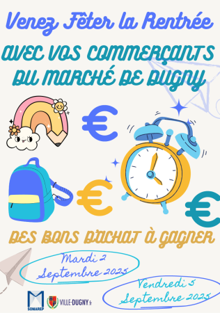 fête de la rentrée au marché 
