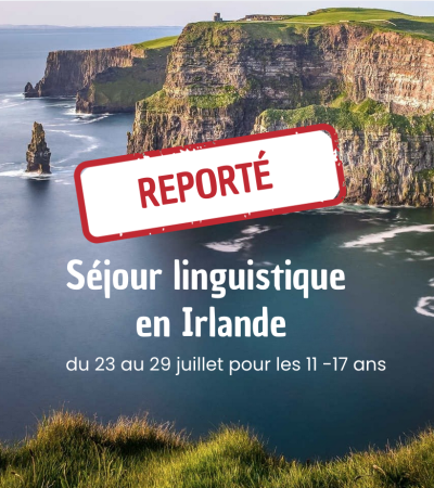 voyage linguistique reporté