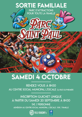 sortie parc saint paul