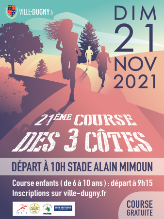 21ème course des 3 côtes : inscription