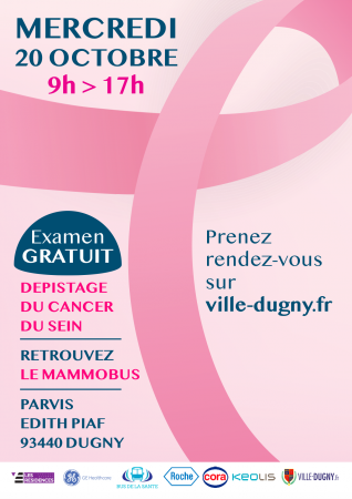 OCTOBRE ROSE : DEPISTAGE DU CANCER DU SEIN