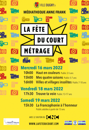 Affiche de la Fête du court métrage